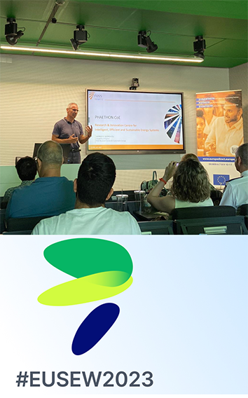 Professor George E. Georghiou presented the “PHAETHON Research and Innovation Centre of Excellence for Intelligent, Efficient and Sustainable Energy Solutions”